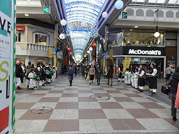 アーケードのようす
